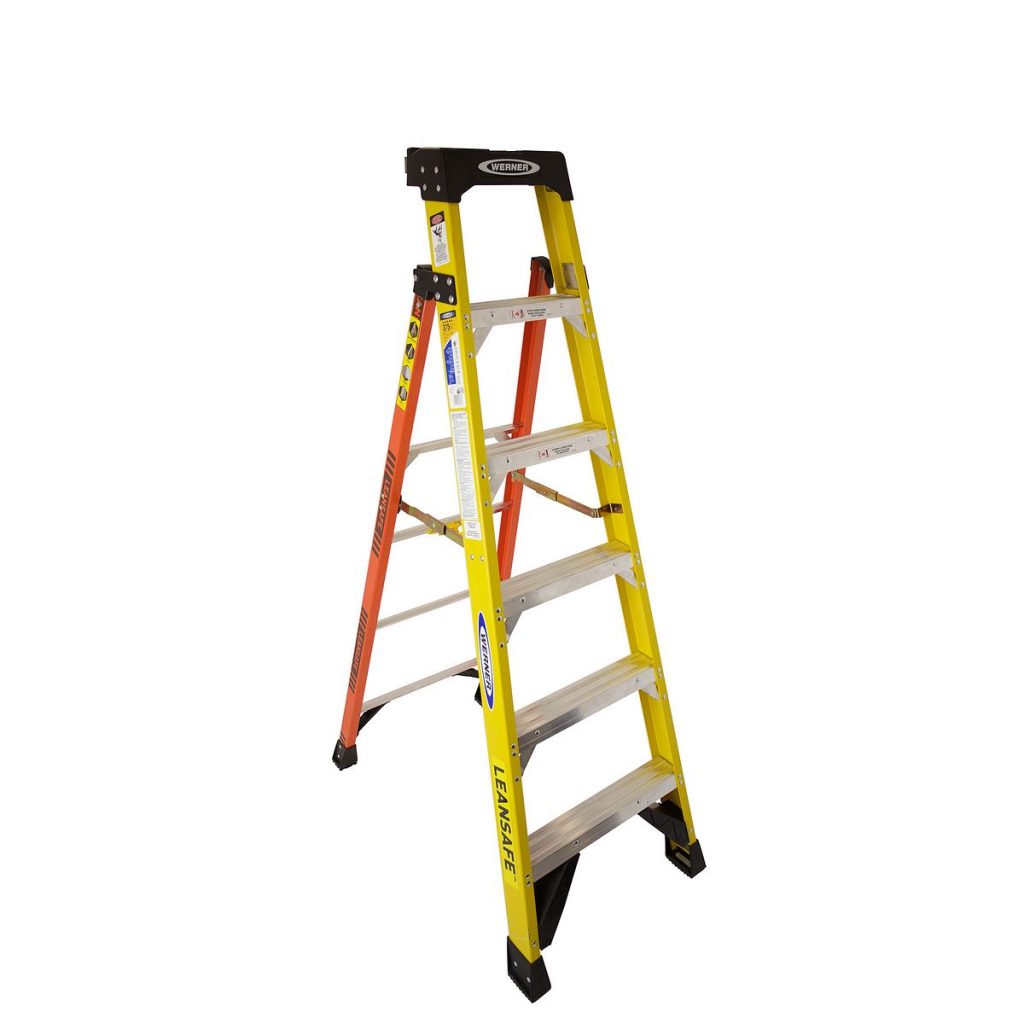Werner L7306 6ft Type IAA Fiberglass Leaning Ladder Safety Supply