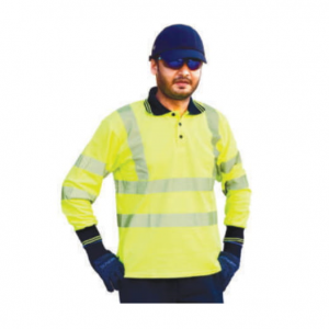 Empiral Polo III Full Sleeves T-Shirt with Reflective Tape
