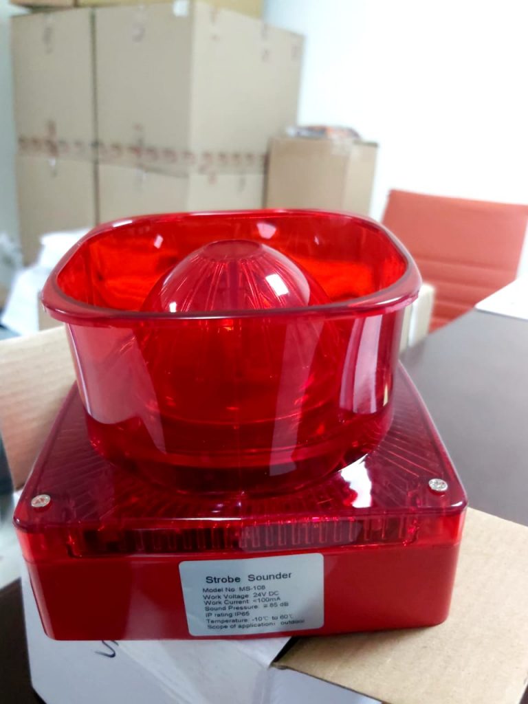 MS 108 Weather Proof Sounder Flasher 24V Safety Supply